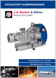 Компрессоры JA Becker&Sohne производительностью 7,6-172 m3h